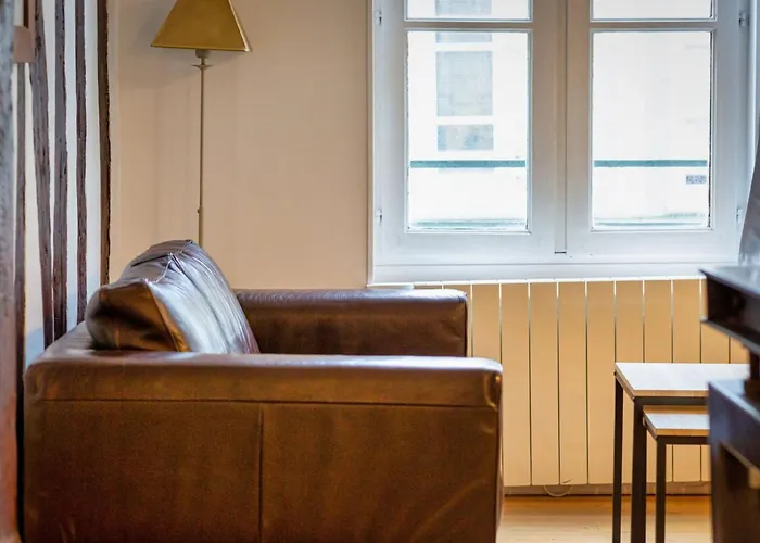 Apartment Le F2 Rue Du Gros Horloge A Rouen!